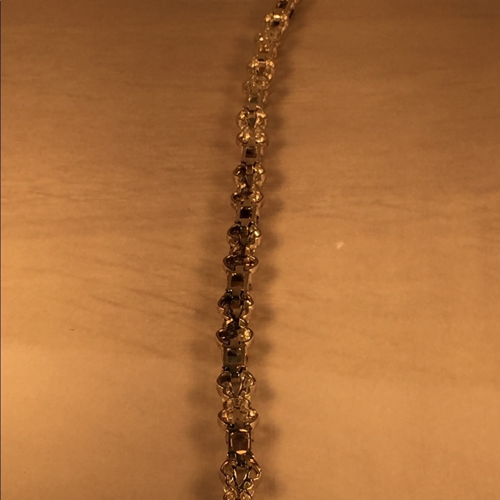 Beautiful Multi-stone Sterling Silver Bracelet - Picture 6 of 8